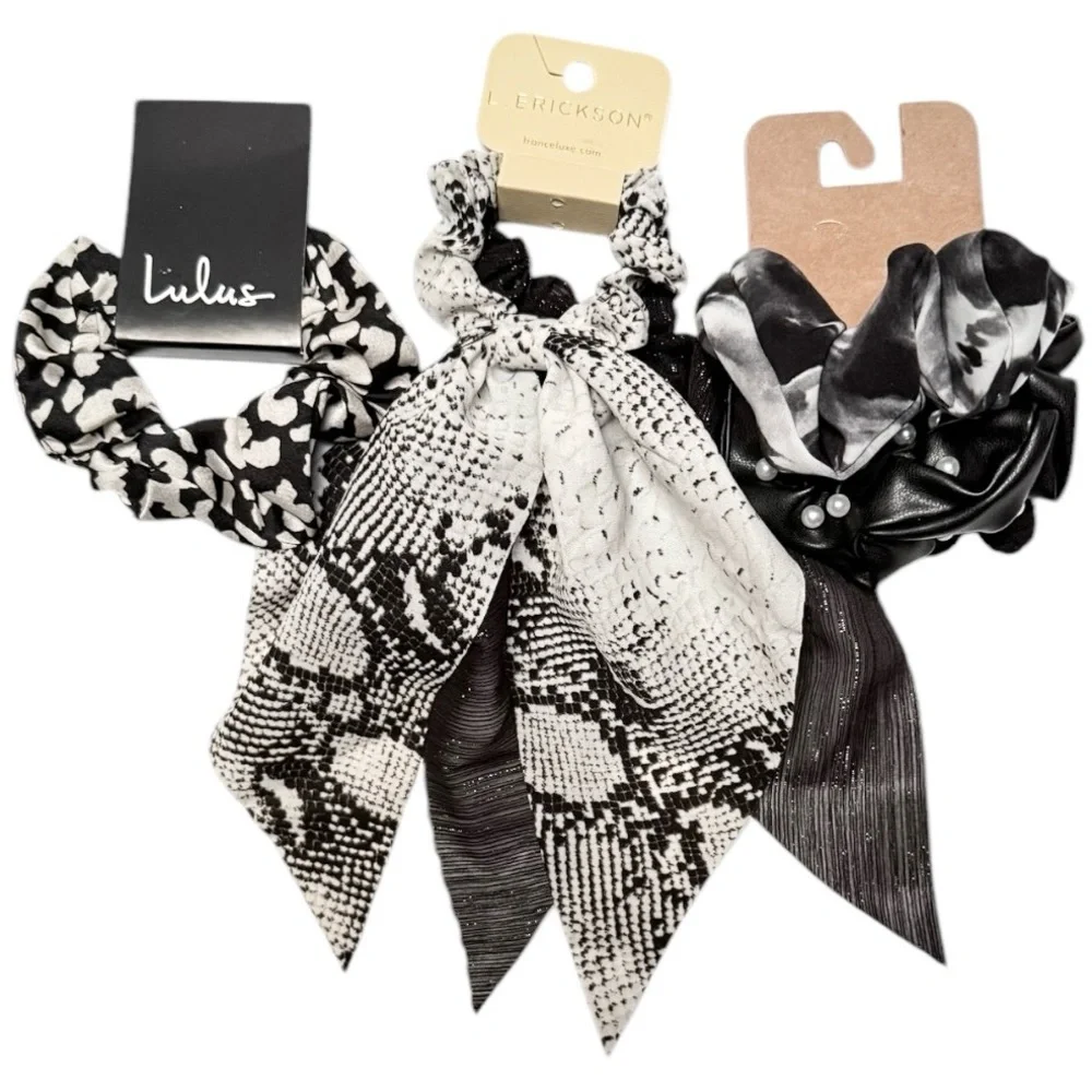 Nordstrom Hair Accessories Bundle Of 3 Scrunchies
